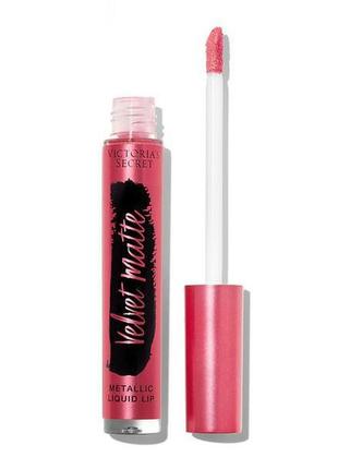 Матова помада victoria's secret fiery velvet matte liquid lip