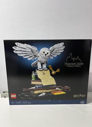 Конструктор lego harry potter 76391 hogwarts icons символи хогвартсу колекційна модель