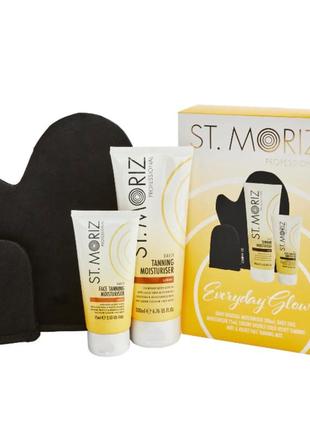 Набор автозагаров и перчаток st. moriz every day gift set