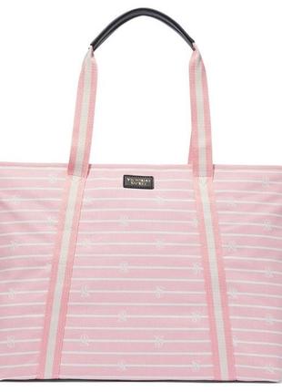 Uniform Weekend backpack victoria s secret stripe Herm tote pink 1200 130135125