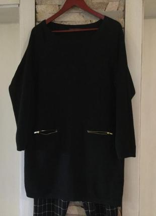 Стильне плаття —туніка від бренду marks & spencer.2 фото