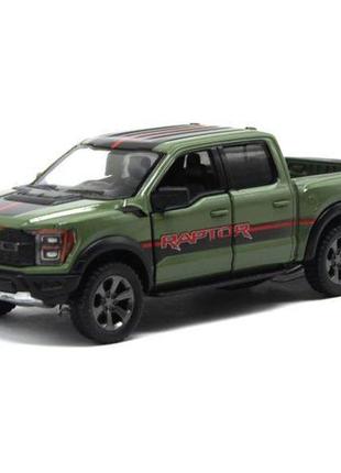 Машинка kinsmart "ford f-150 raptor", зелений