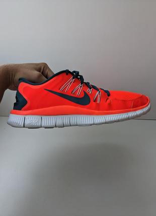 ❗️❗️❗️кроссовки беговые "nike" running race shoes free 5.0+ total crimson 580591 45 р. оригинал4 фото