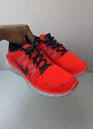 ❗️❗️❗️кросівки бігові "nike" running race shoes free 5.0+ total crimson 580591 45 р. оригінал