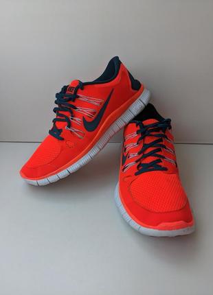 ❗️❗️❗️кроссовки беговые "nike" running race shoes free 5.0+ total crimson 580591 45 р. оригинал2 фото