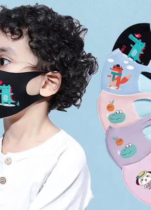 Детская многоразовая защитная маска