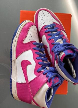 Nike dunk high pink