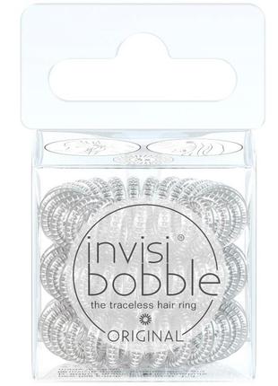 Резинка-браслет для волос invisibobble original mother of chrome silver