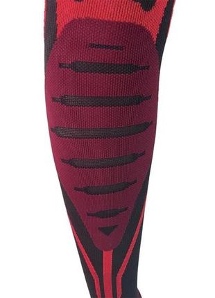 Компресійні шкарпетки гетри професійні angle show 41-43 чорно-червоний2 фото