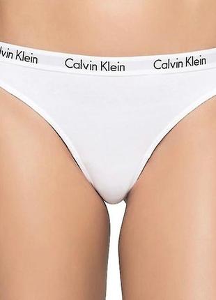 Трусики calvin klein cotton thong