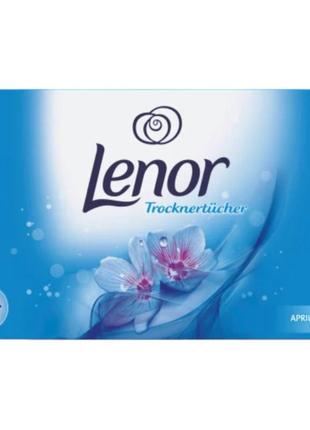 Салфетки для сушки и ароматизации белья lenor april fresh