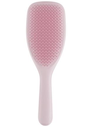Расческа для волос tangle teezer large wet detangler hairbrush pink hibiscus1 фото