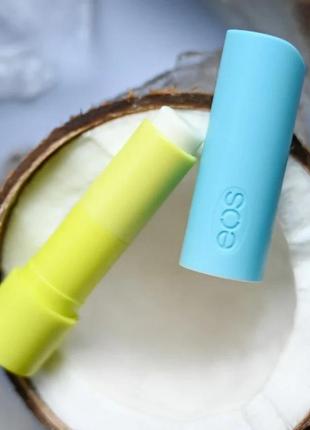 Бальзам для губ eos sun protect sunscreen lip balm spf30 coconut2 фото