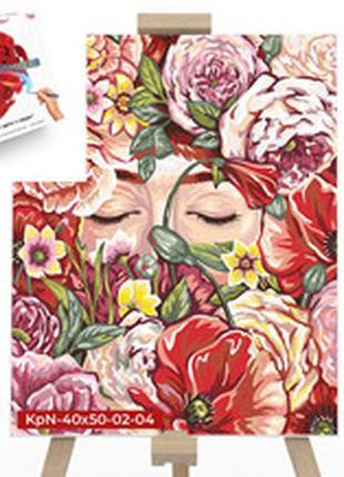 Картина за номерами квіти аромат квітів у коробці данко тойс