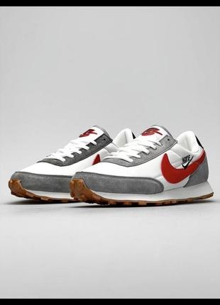 Nike tailwind white red