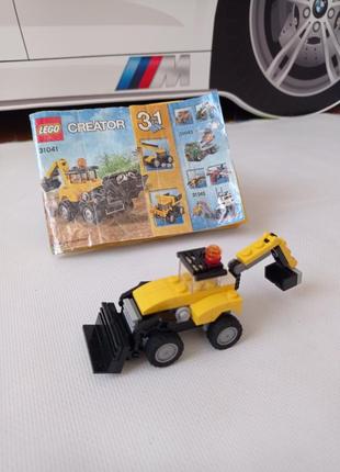 Конструктор lego creator строительная техника (31041)