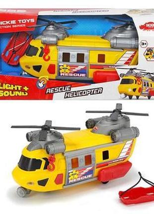 Вертоліт іграшковий dickie toys служба порятунку зі світлом і музикою (3306004)