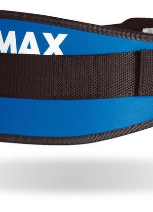 Пояс для тяжелой атлетики madmax mfb-421 simply the best неопреновый blue xl