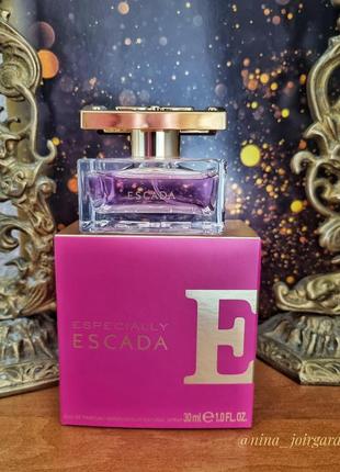 Escada especially 30мл. парфюмированная вода для женщин.