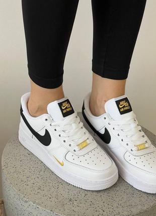 Кросівки nike air force gold swoosh2 фото