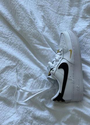 Кроссовки nike air force gold swoosh5 фото