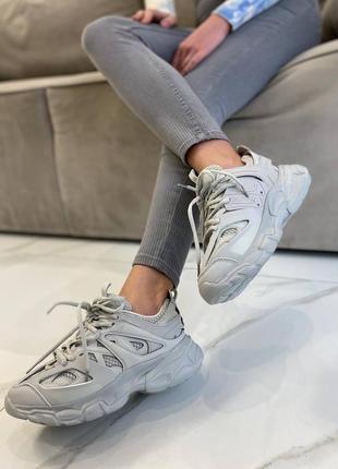 Кросівки в стилі balenciaga track grey