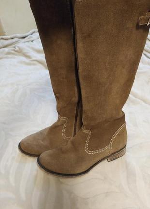 Класні замшеві чобітки grand style