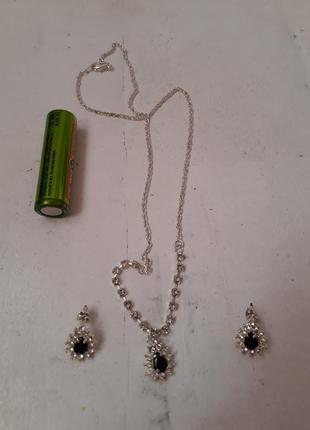 Набір сережки кольє 1