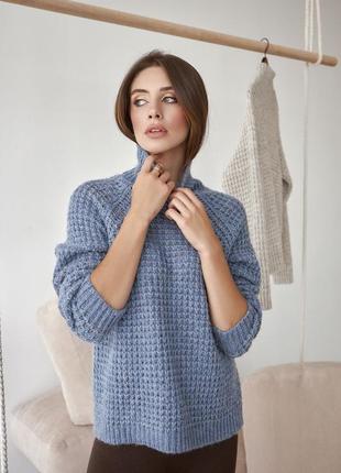 Вязаный свитер лимитированная коллекция4 фото