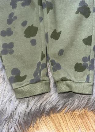 Стильные крутые теплые спортивные штаны на байке унисекс 2/3р george3 фото