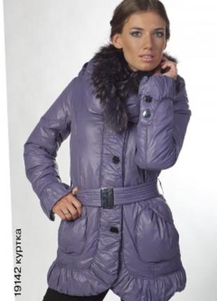 Новая женская пуховая куртка savage, 46 р,пуховик, полупальто4 фото