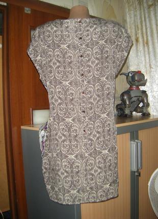 Комфортне легке коротке плаття-туніка, розмір м — 14 — 485 фото