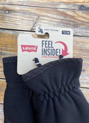 Новые перчатки levis ( левис knit gloves ) с америки medium7 фото