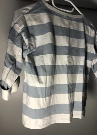 Кофта голубо-белая2 фото