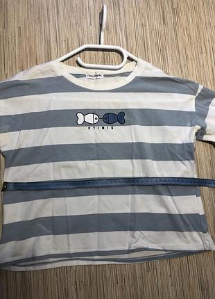 Кофта голубо-белая4 фото