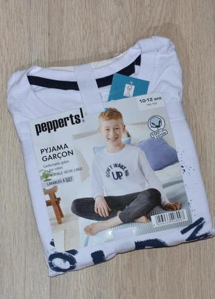 Пижама pepperts 6-7-8 лет. германия домашний костюм пижамка комплект классная для мальчика штаны кофта lupilu george primark6 фото