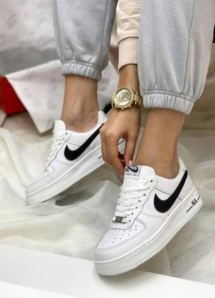 Кросівки nike air force white black