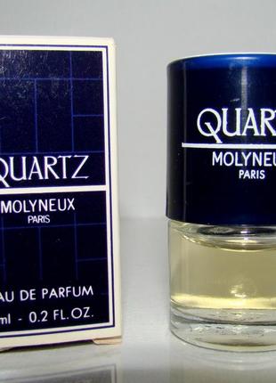 Мініатюра molyneux quartz. оригінал. вінтаж.