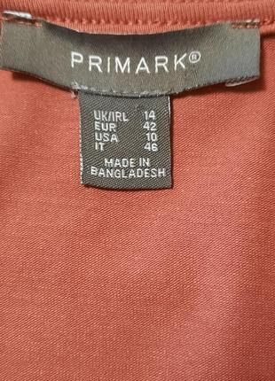 Стильное натуральное платье primark3 фото