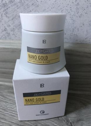 Nanogold крем-маска для век 2в1