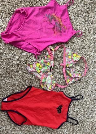 Детские купальники на 8-9 лет