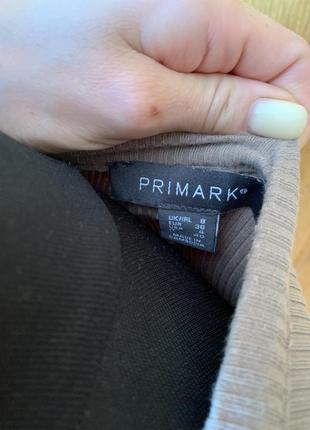 Приталенное платье миди пастельного цвета primark4 фото