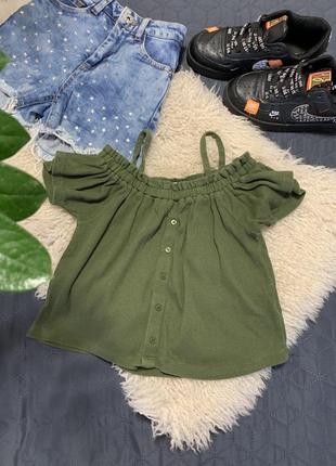 Футболка топ для девочки 8-9 лет