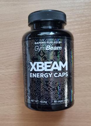 Gymbeam, xbeam energy caps, 60 капсул