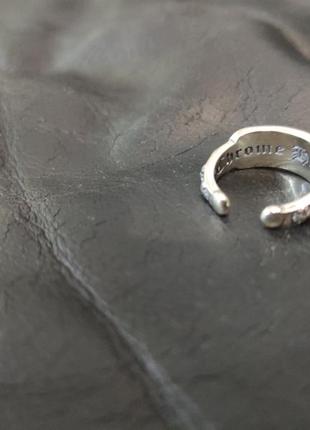 Женское серебряное кольцо кельтский крест chrome hearts эксклюзив4 фото