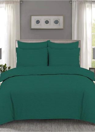 Много цветов! комплект постельного белья из натурального хлопка зеленая полоска бязь