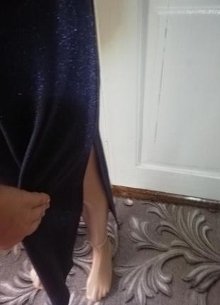 Платье с разрезом со стороны3 фото