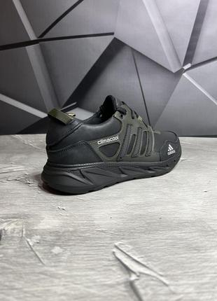 Кожаные кроссовки adidas5 фото