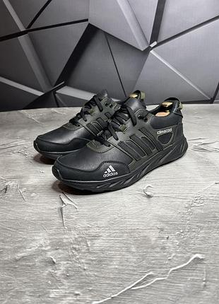 Кожаные кроссовки adidas3 фото