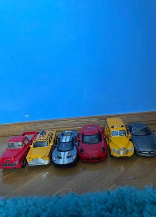 Коллекционные игрушечные модельки авто